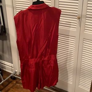 Club Monaco Dresses - Red sleeveless romper Club Monaco Dresses - Red sleeveless romper